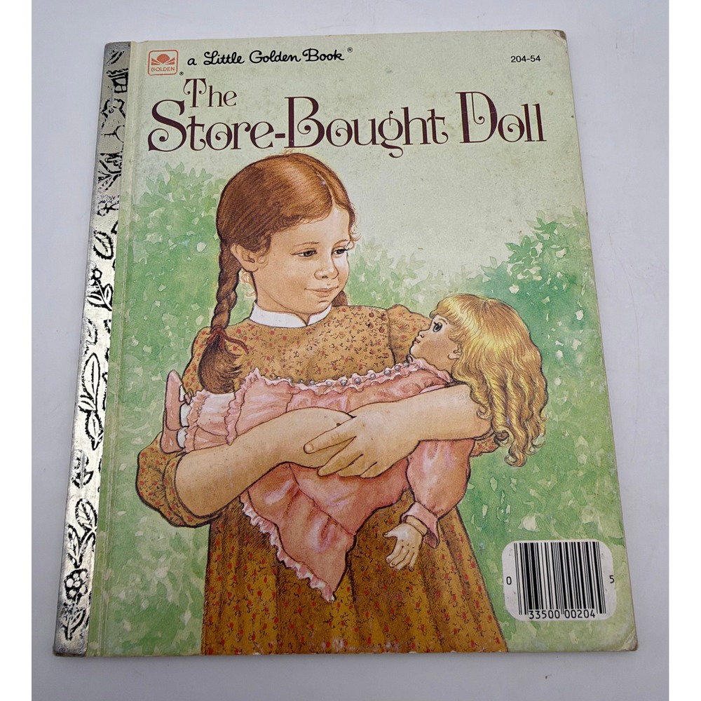 Vintage Little Golden Book The Store-Bought Doll 1983 Lois Meyer Ruth Sanderson